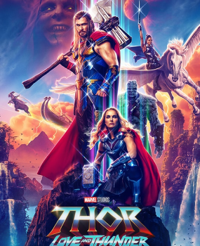 thor love and Thunder cover
